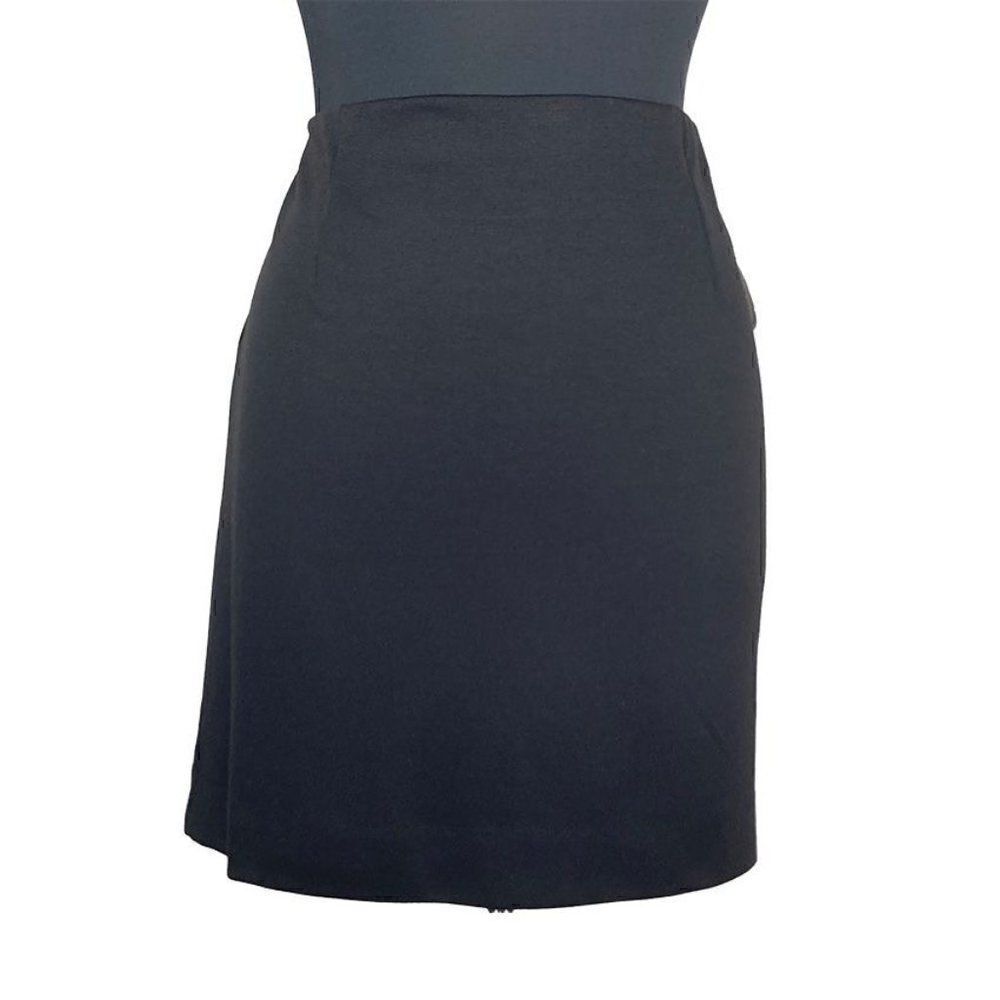 J XXL Black Knee Length Skirt Art To Wear Lagenlook Canada